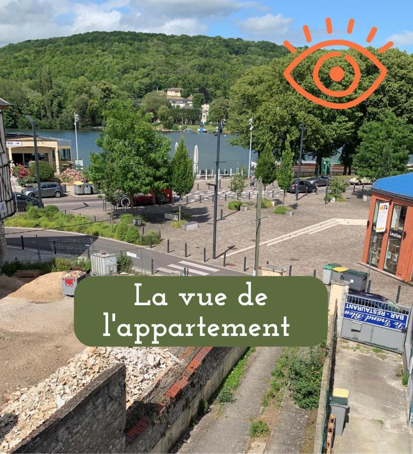 Ferienwohnung Vue Sur Seine Vernon  Exterior foto